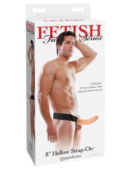 Fetish Fantasy 8in Hollow Strap On