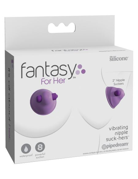 Fantasy For Her Vibrating Nipple Suck- Hers