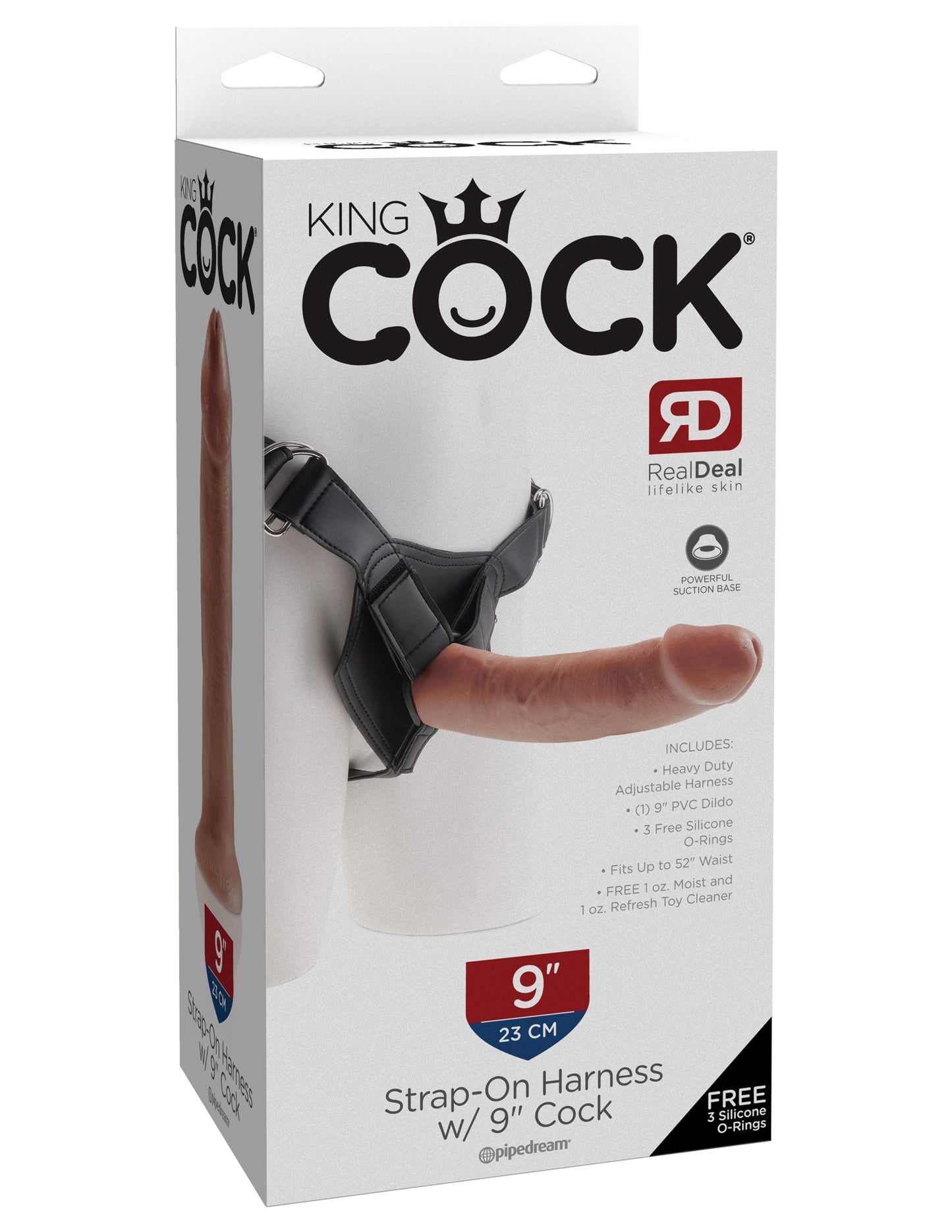 King Cock Strap On Harness Cock