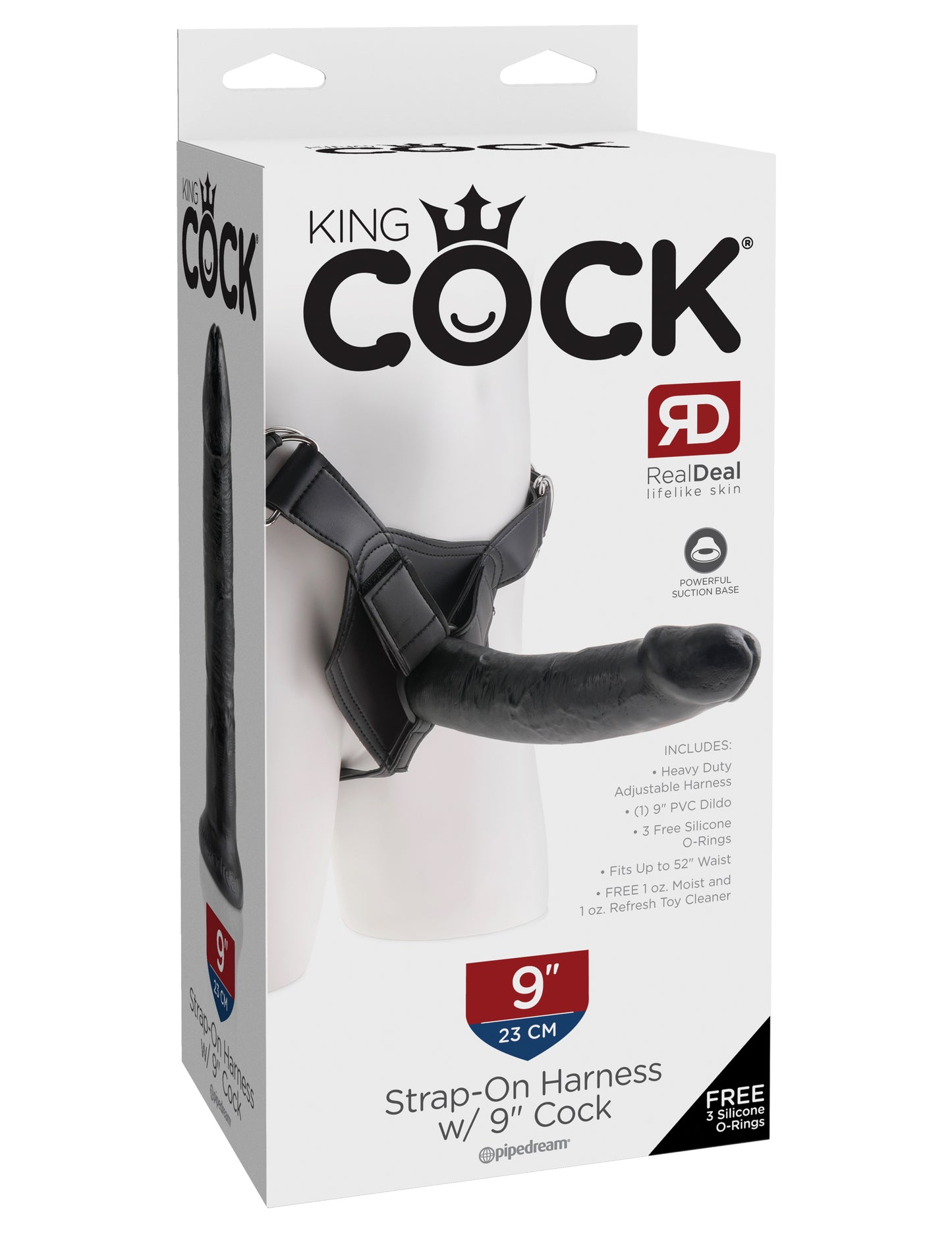 King Cock Strap On Harness Cock