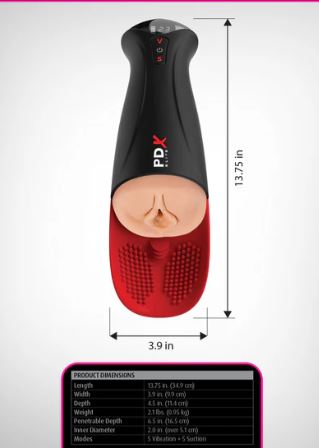 Pdx Elite Fuck-o-matic Pro Xl Light