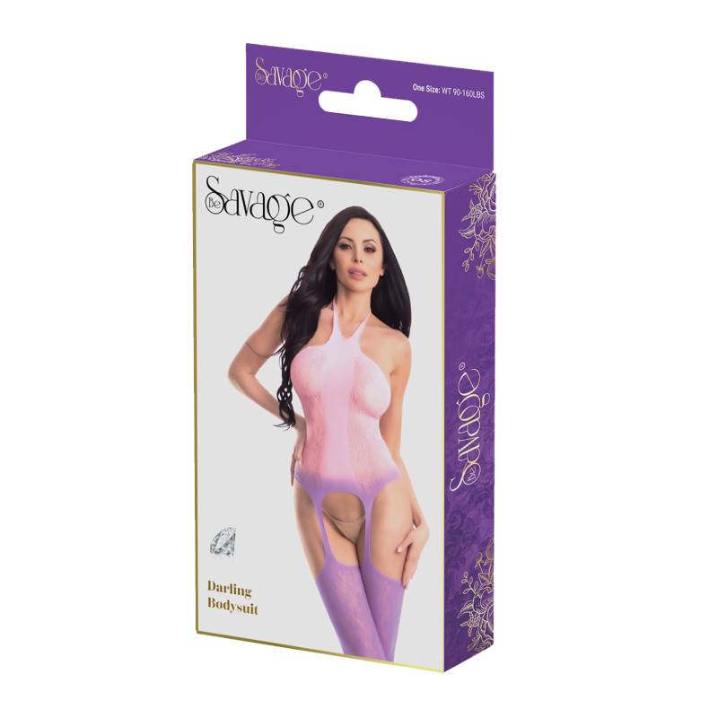 Darling Bodysuit Pink/purple