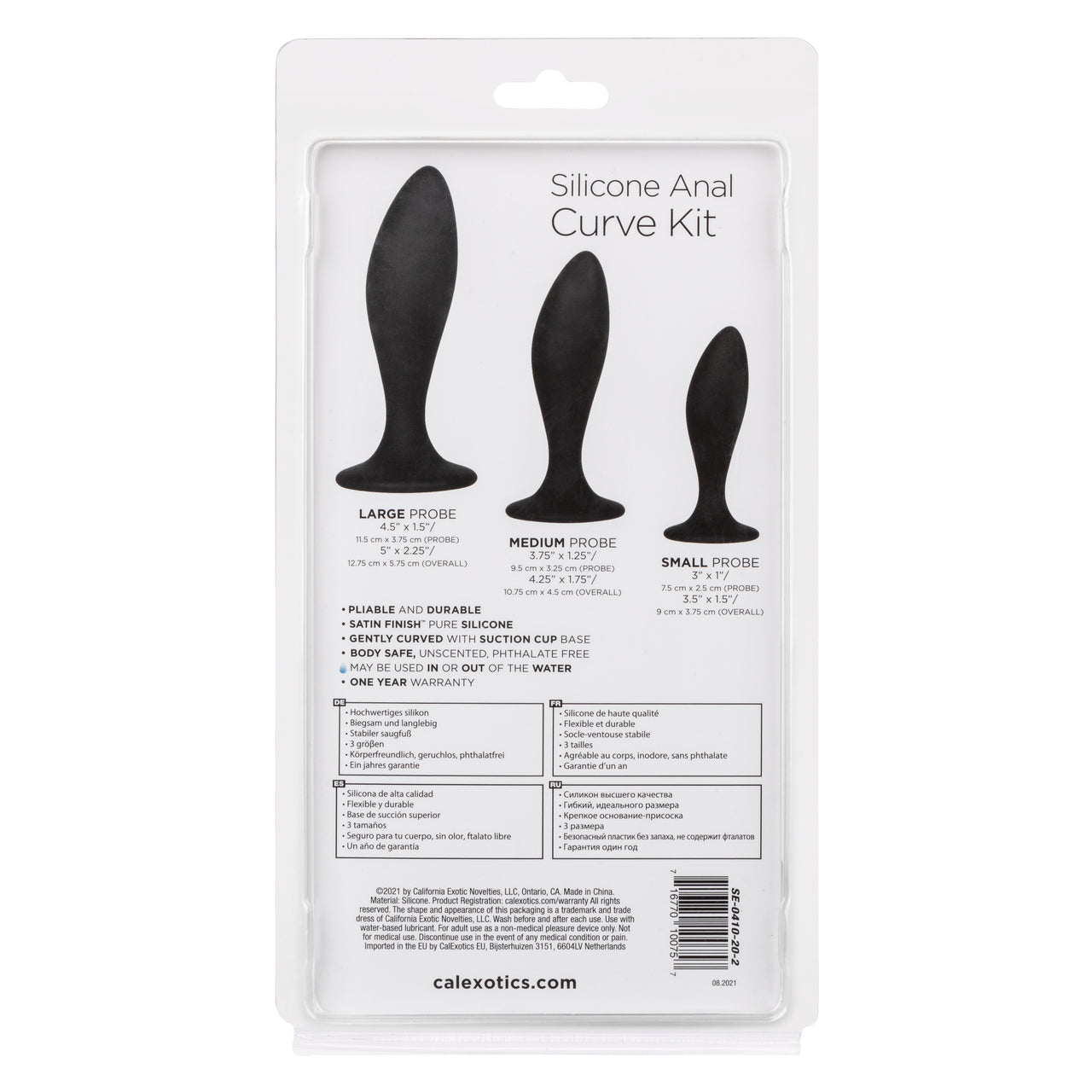 Silicone Curve Anal Kit