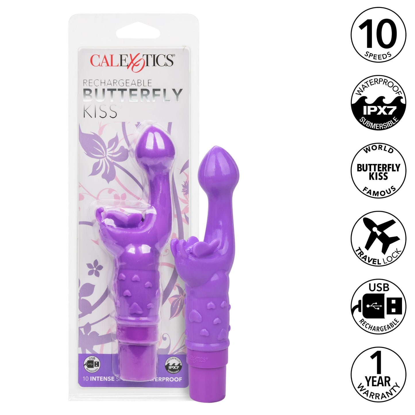 Rechargeable Butterfly Kiss