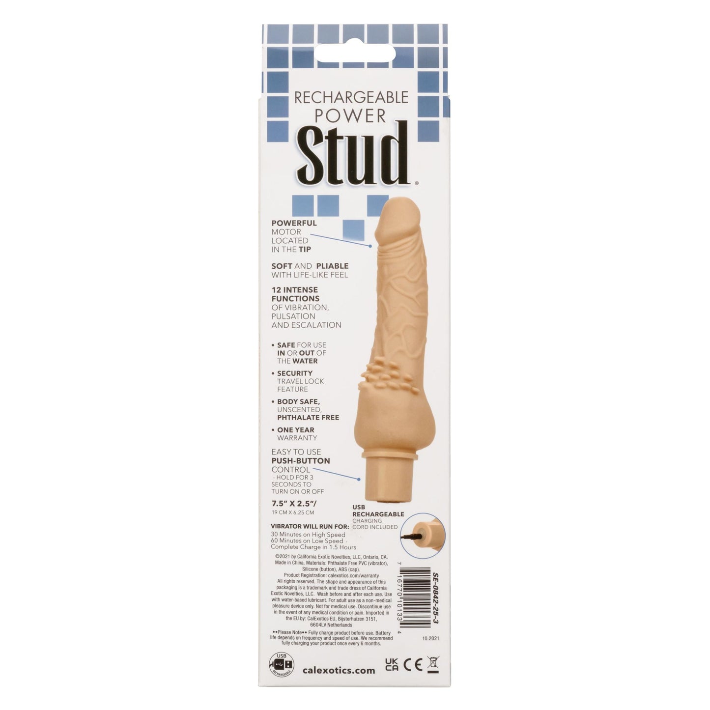 Rechargeable Power Stud Cliterrific