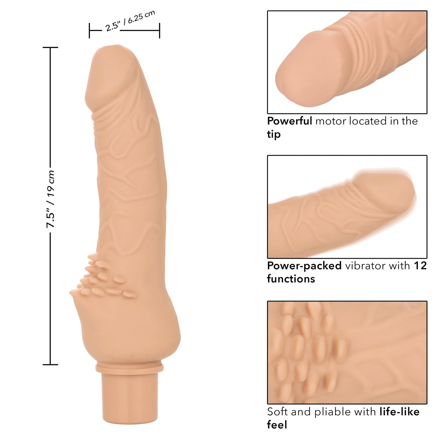 Rechargeable Power Stud Cliterrific