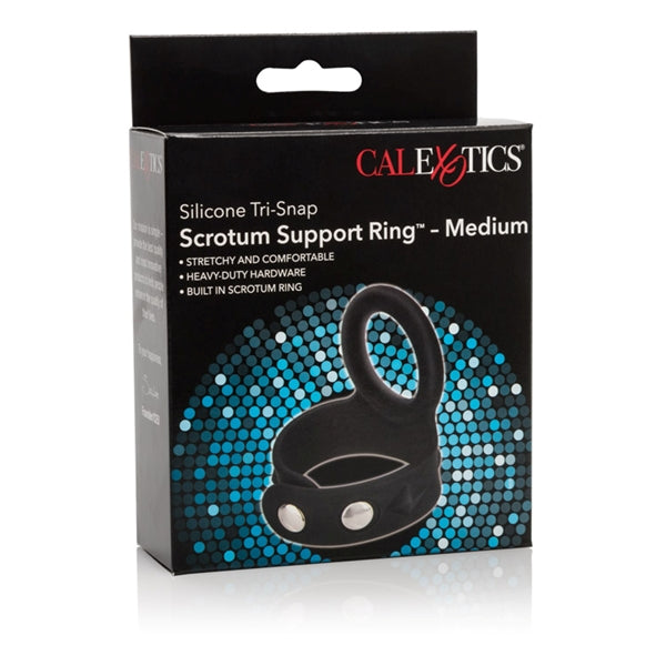 Tri Snap Scrotum Support Ring Silicone