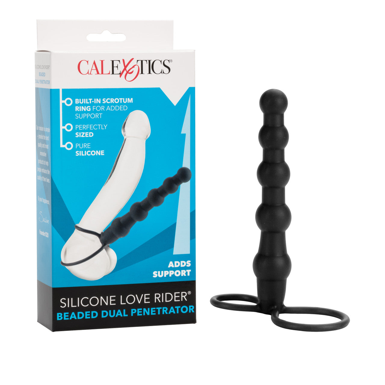 Love Rider Beaded Dual Penetrator