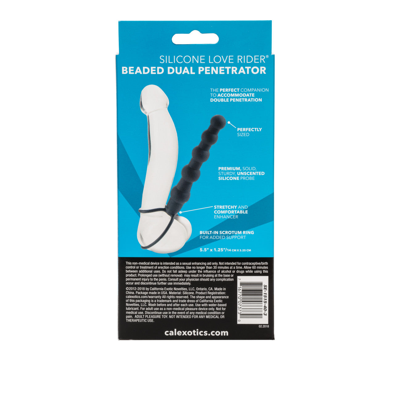 Love Rider Beaded Dual Penetrator