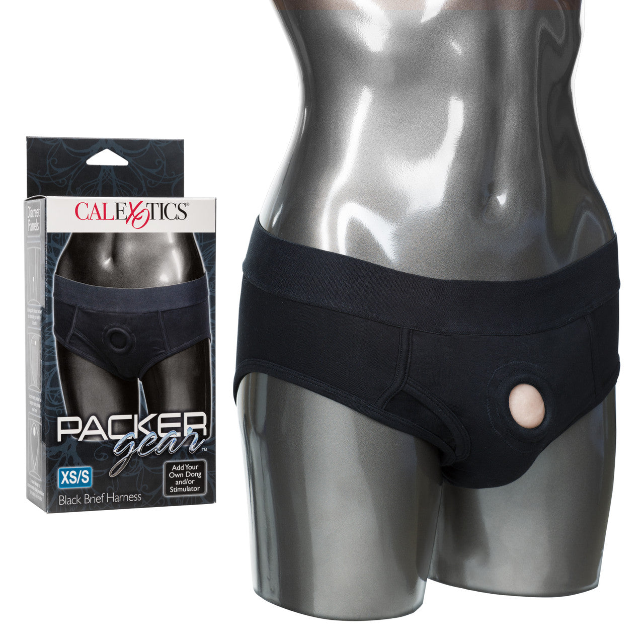 Packer Gear Black Brief Harness