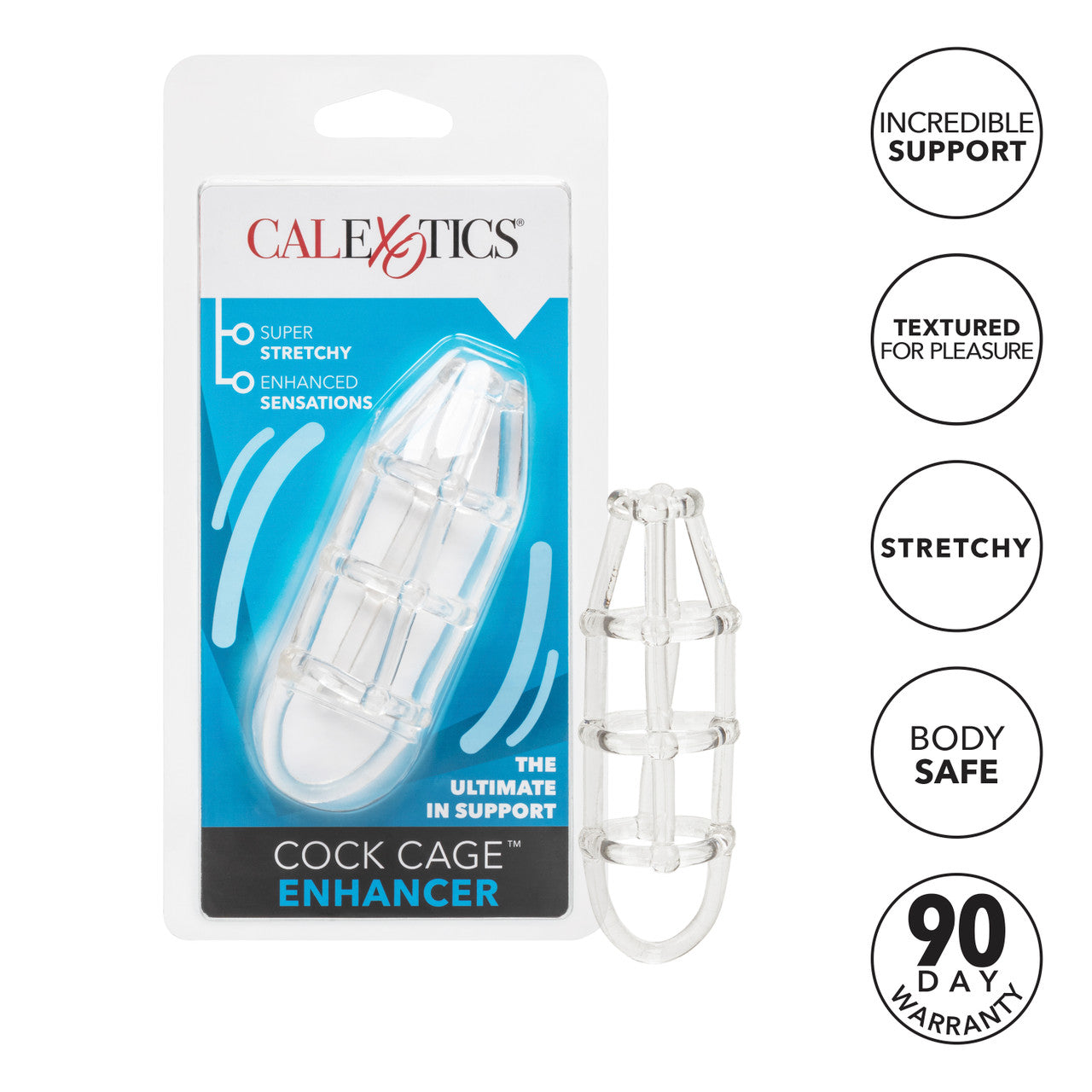 Cock Cage Enhancer Clear