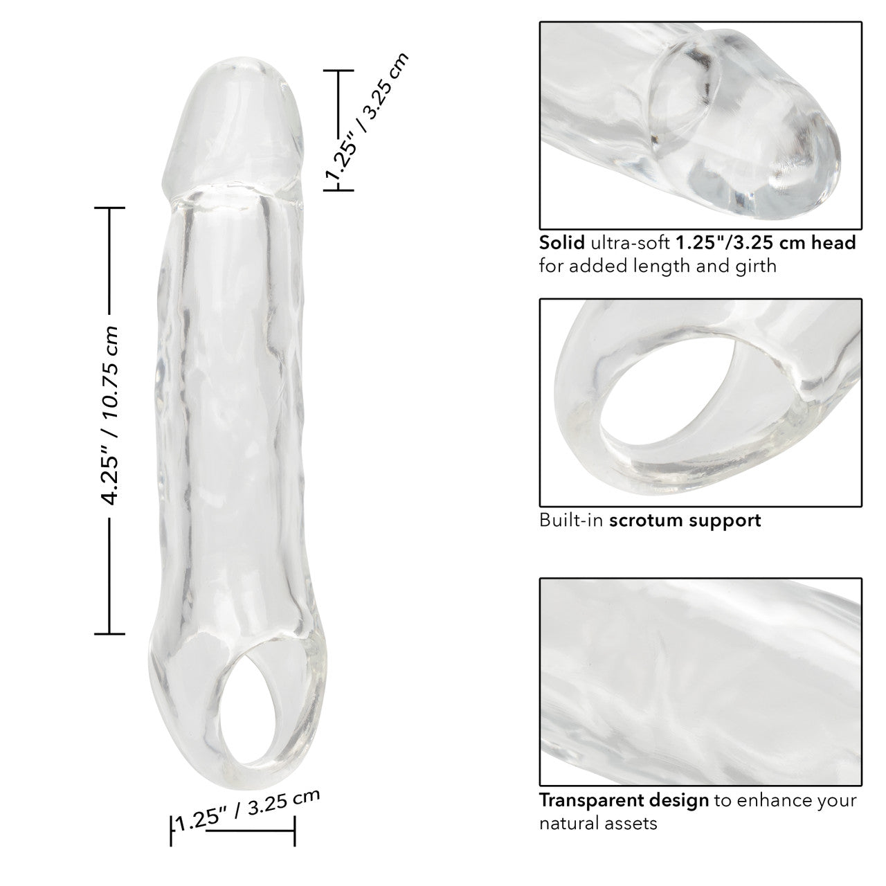 Performance Maxx Clear Extension Inch