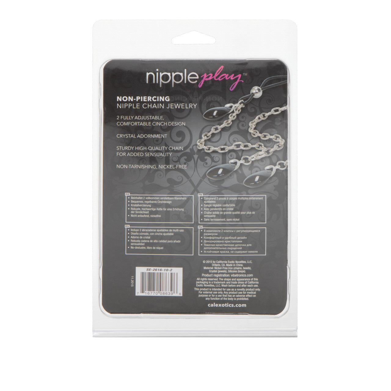 Nipple Play Non Piercing Nipple Chain Jewelry