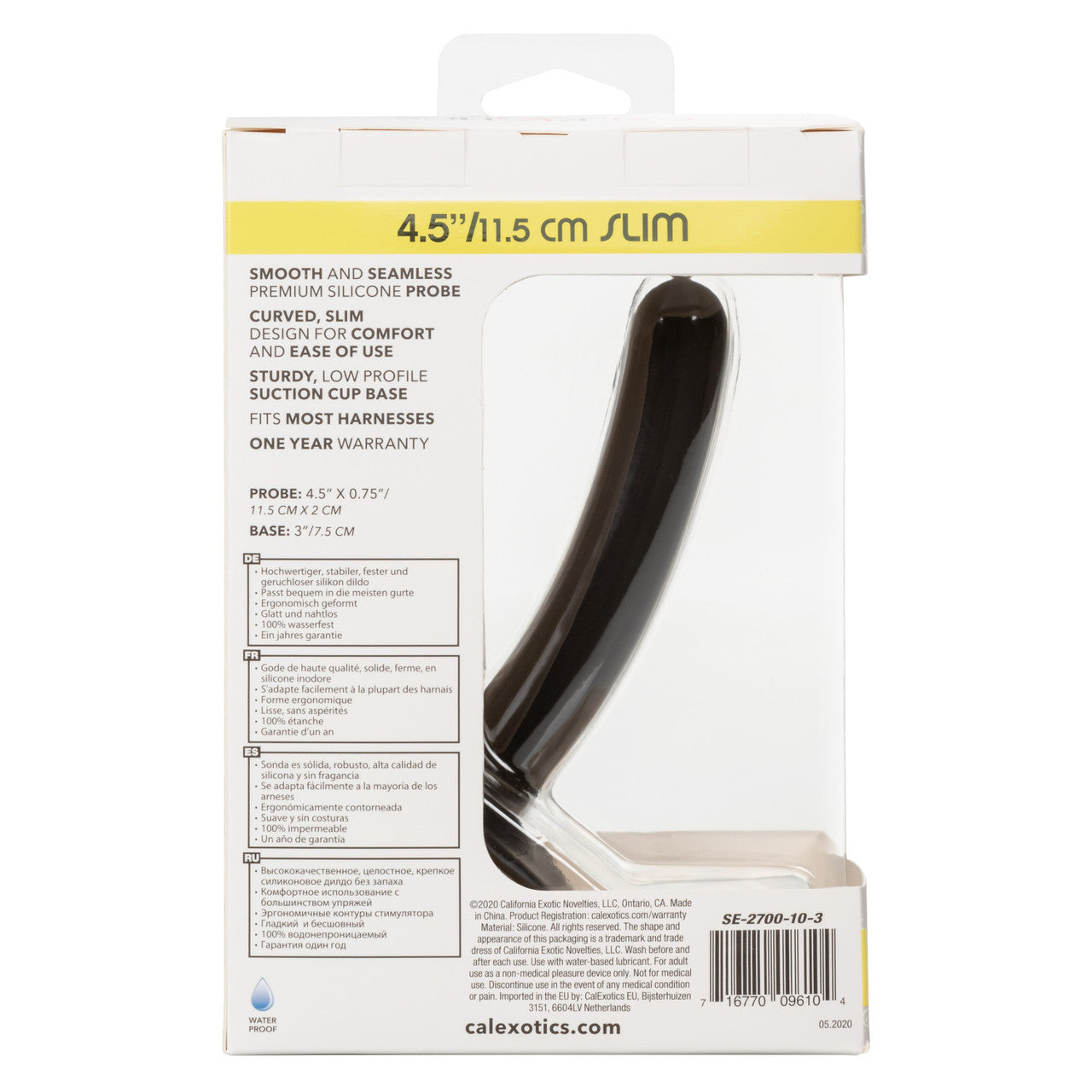 Boundless 4.5 In Slim Probe Black