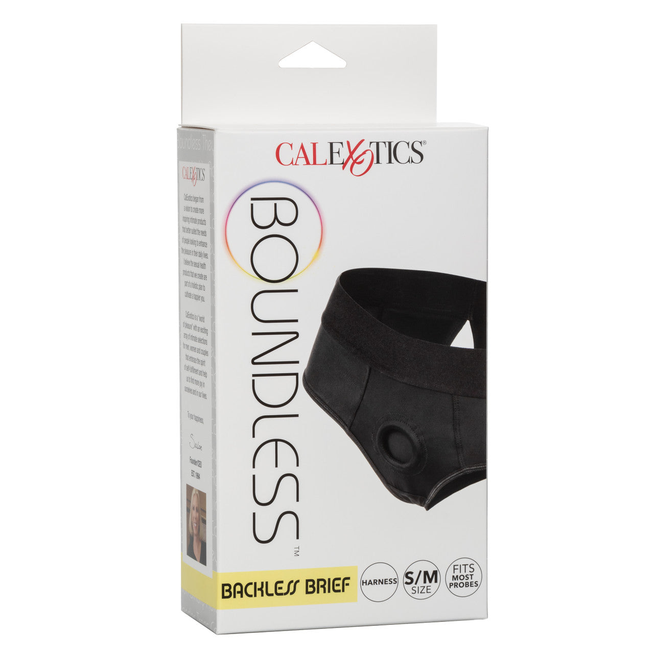 Boundless Backless Brief Harness Black