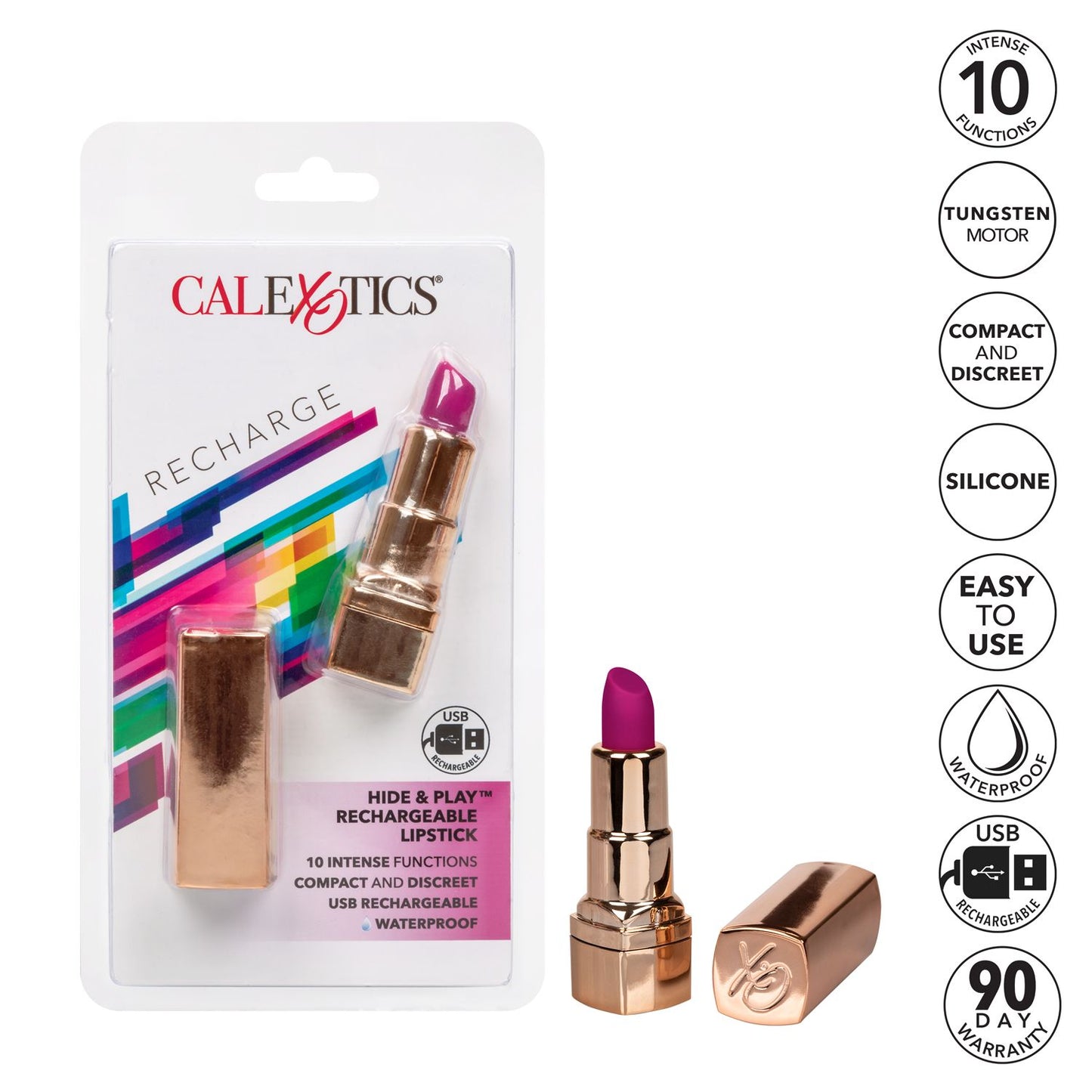 Hide & Play Rechargeable Lipstick