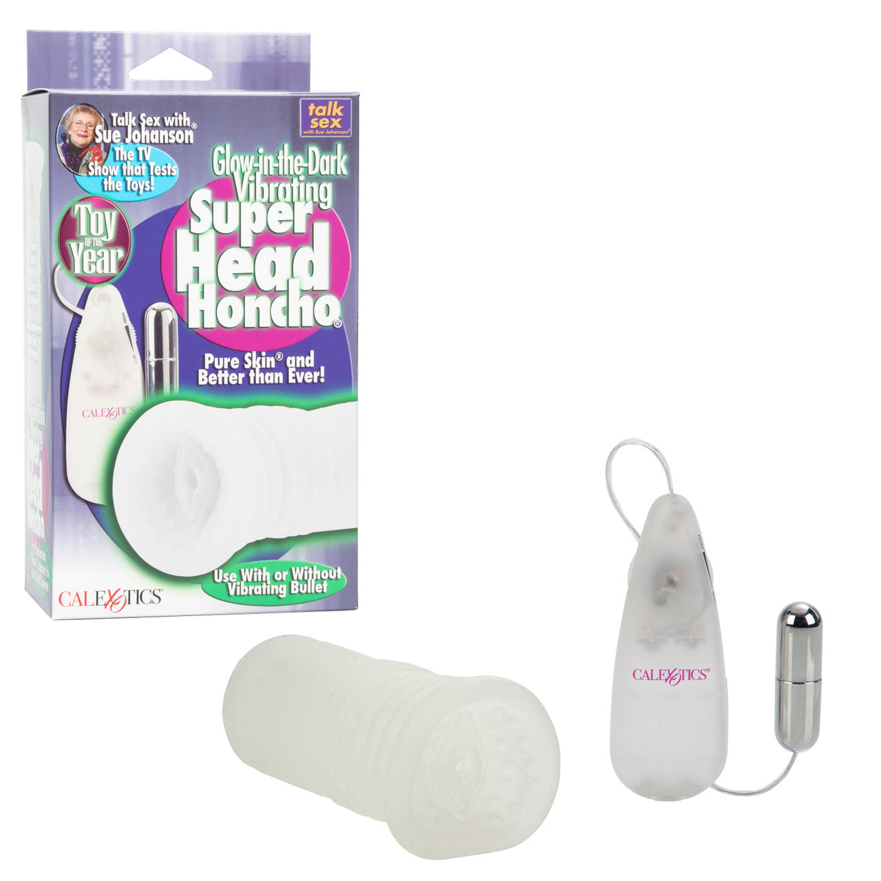 Sue Johanson Super Head Honcho White Glow In The Dark Love Stuff and More Sue Johanson Super Head Honcho White Glow In The Dark Love Stuff and More