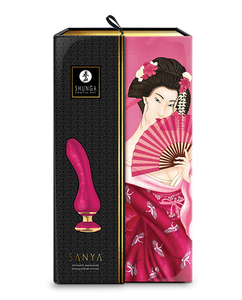 Shunga Sanya Intimate Massager Raspberry