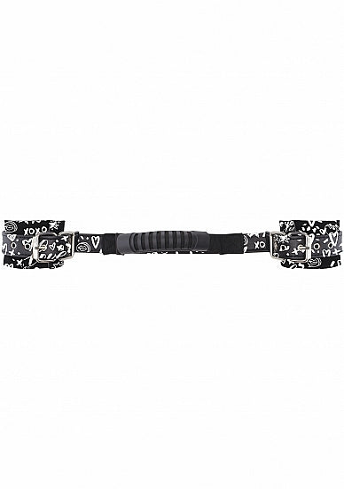 Love Street Art Fashion Printed Handcuffs W/ Handle