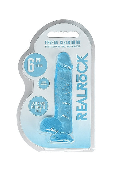 Real Cock 6in Realistic Dildo W/ Balls