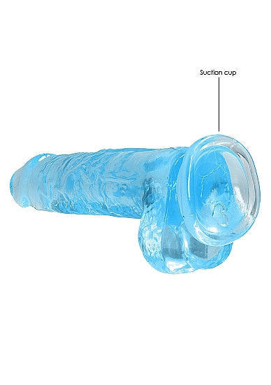 Realrock 8in Realistic Dildo W/ Balls