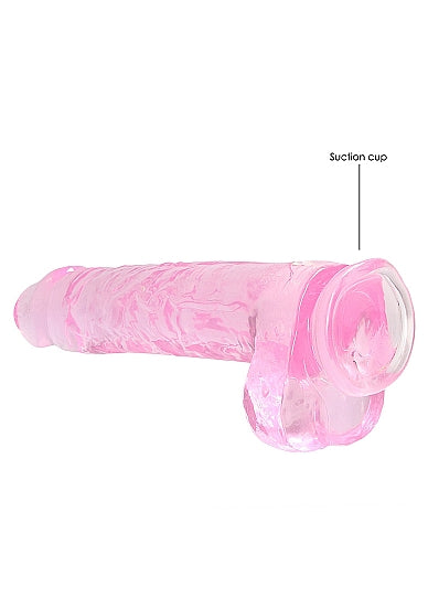 Real Cock 9in Realistic Dildo W/ Balls