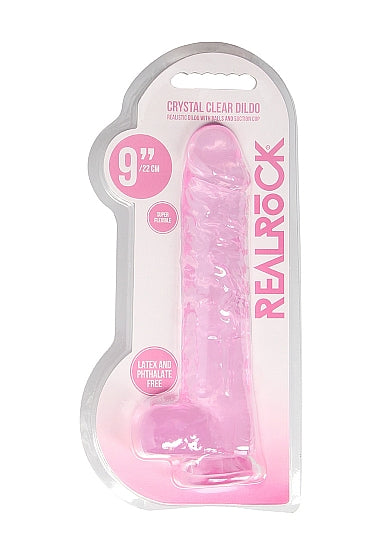 Real Cock 9in Realistic Dildo W/ Balls