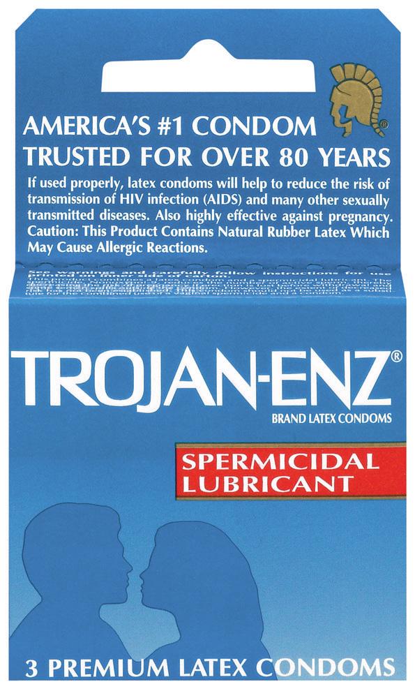 Trojan Enz Spermicidal