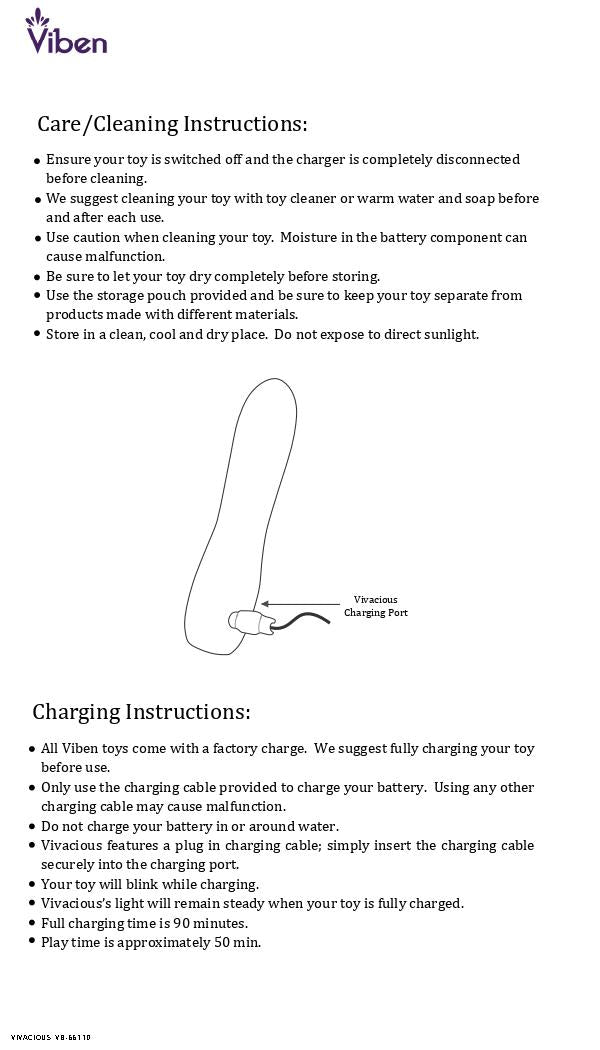 Viben Vivacious 10 Function Bullet