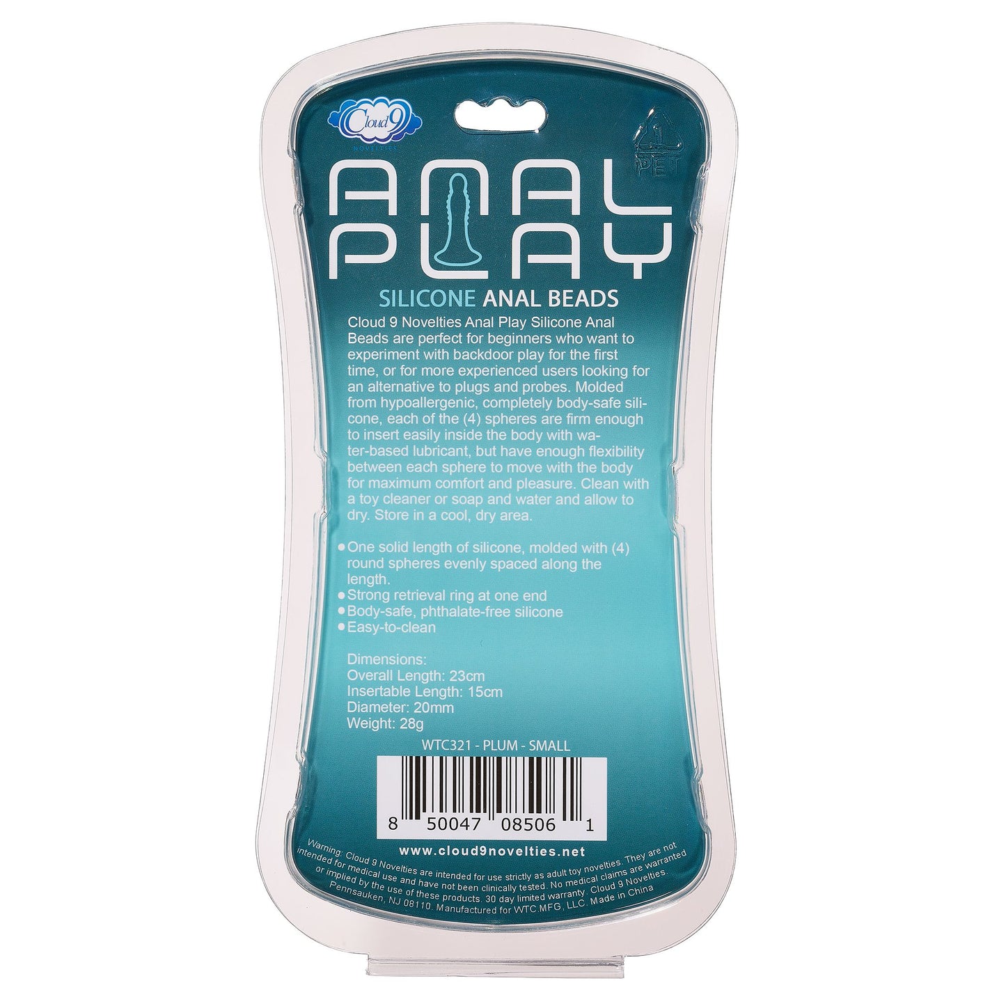Silicone Anal Bead