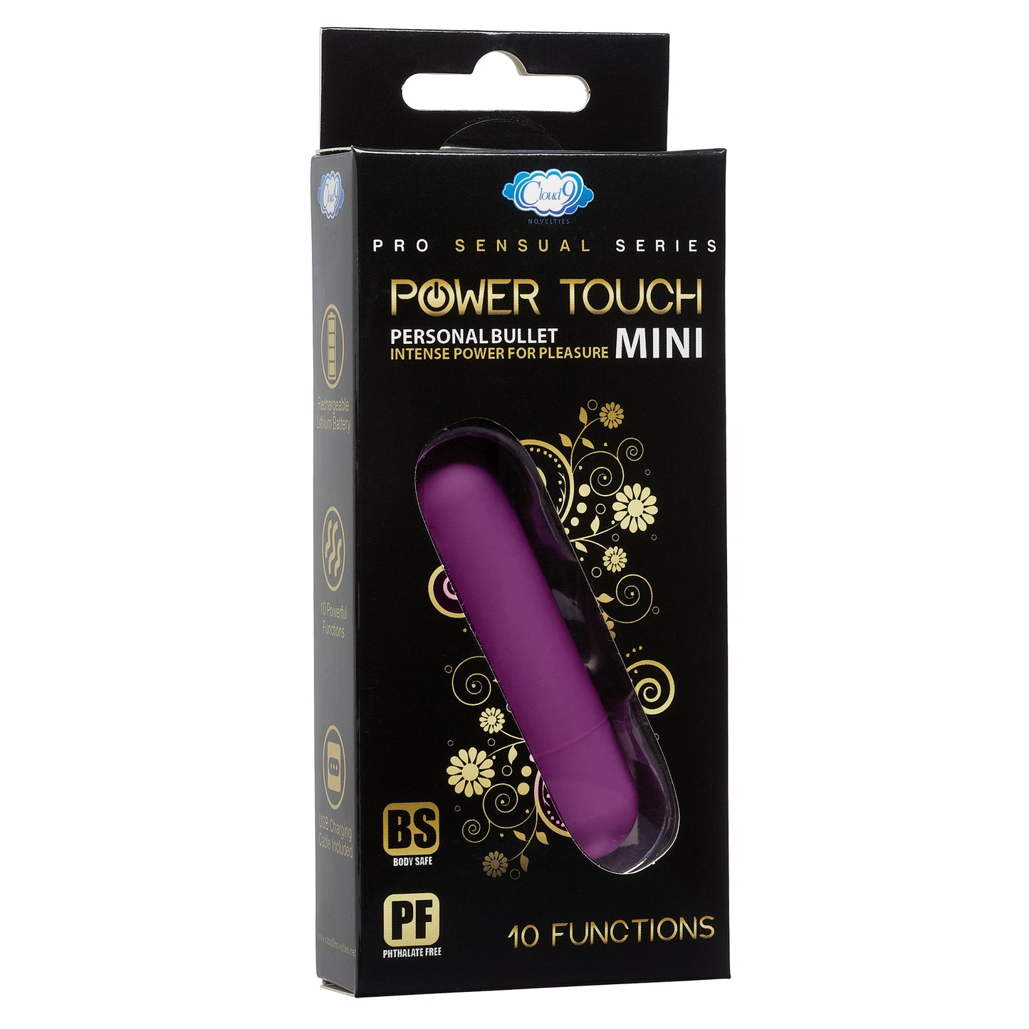 Cloud 9 Power Touch Iii - Mini Rechargeable Bullet (eaches)