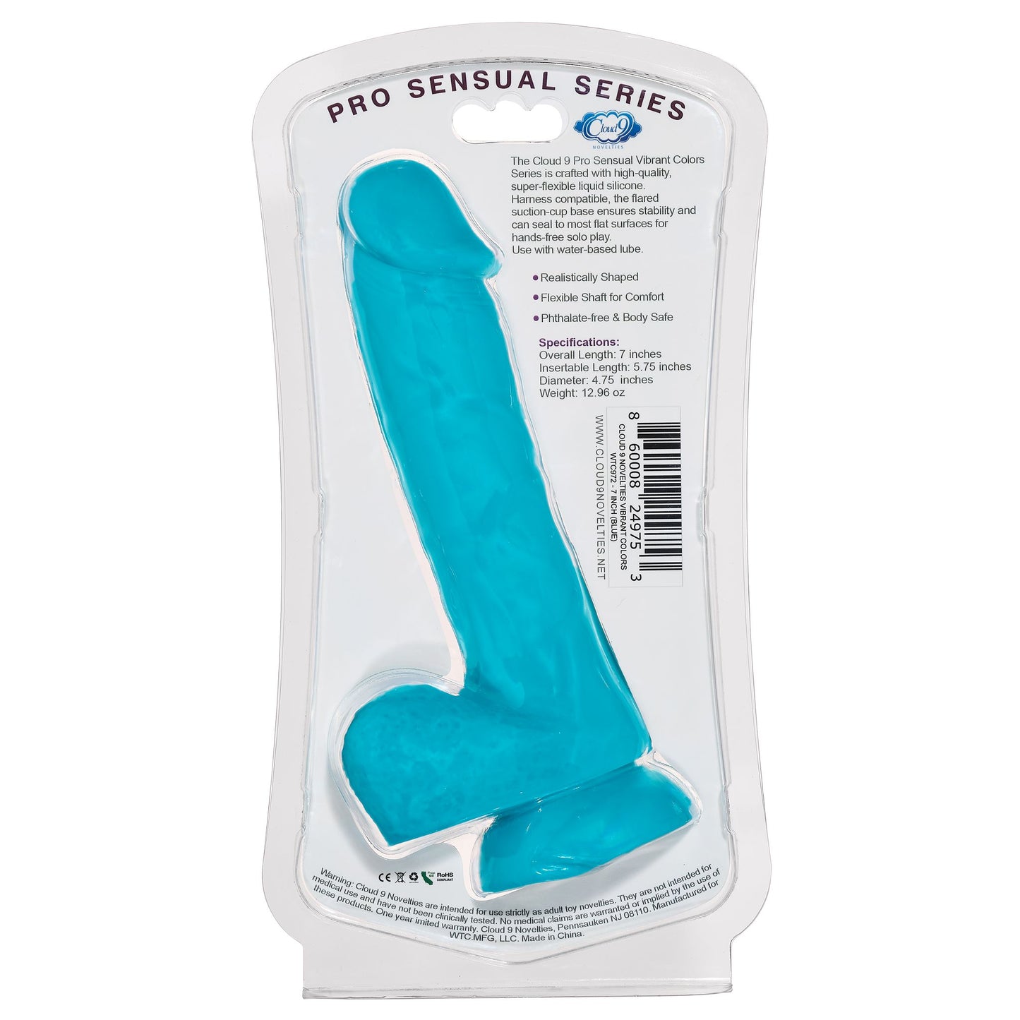 Cloud 9 Vibrant Colors 7 Pro Sensual Line "