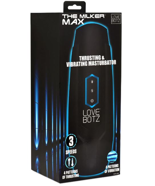 Milker Max 14x Thrusting & Vibrating Masturbator