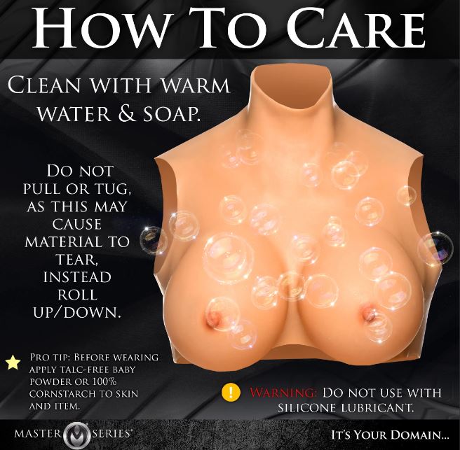 Perky Pair G-cup Silicone Breasts