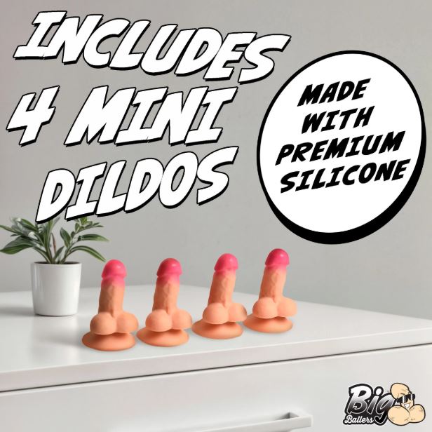 Big 4 Pk Suction Snap-on Peckers
