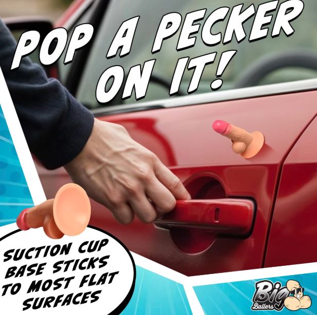 Big 4 Pk Suction Snap-on Peckers