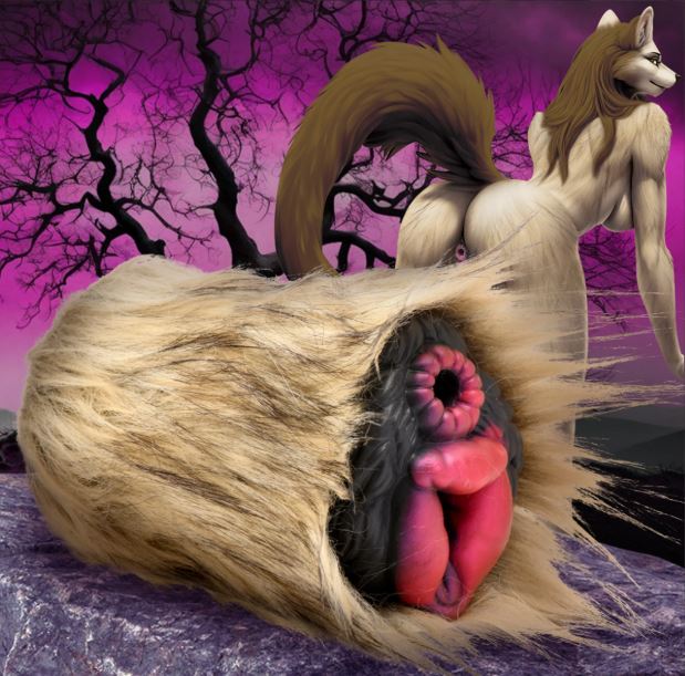 Creature Cocks Savage She-wolf Silicone Stroker