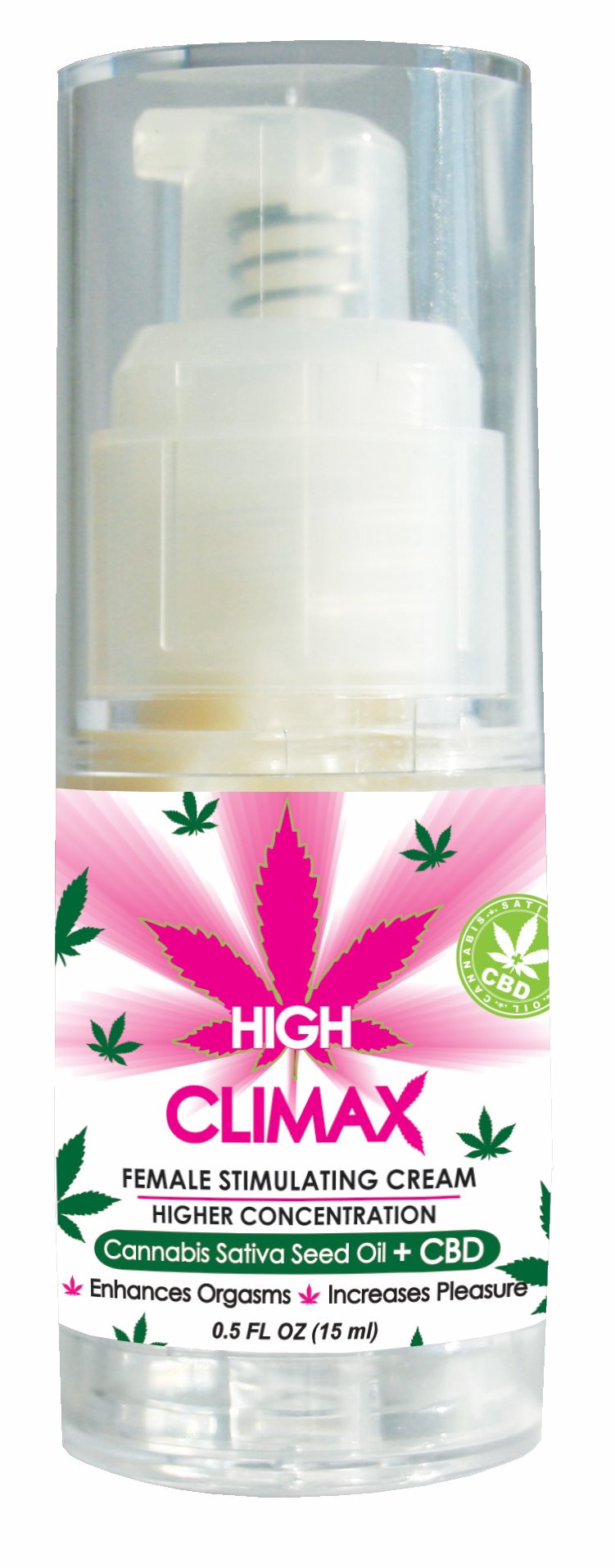 High Climax Female Stimulant W/hemp Seed Oil Oz