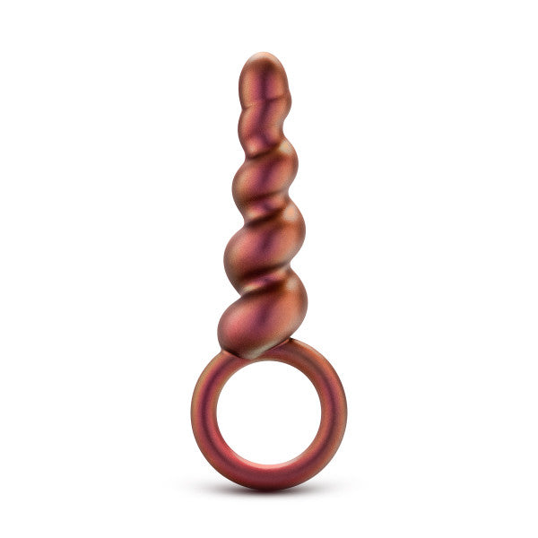 Anal Adventures Matrix Spiral Loop Plug Copper