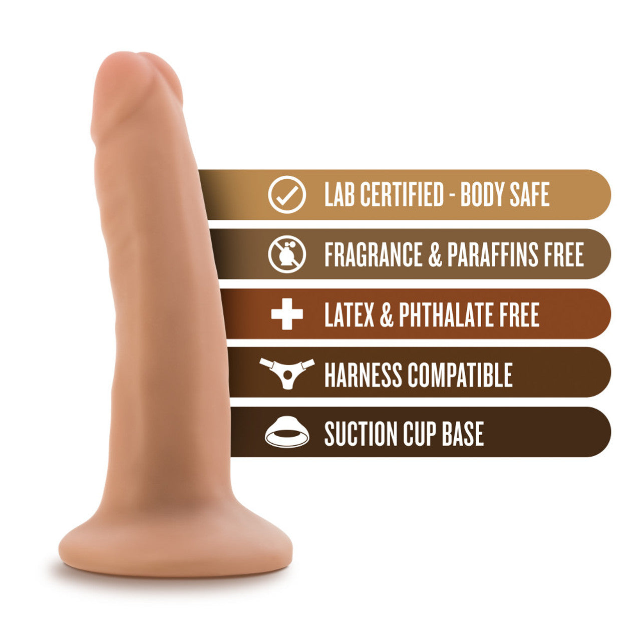 Dr Skin 5.5" Cock W/ Suction Cup