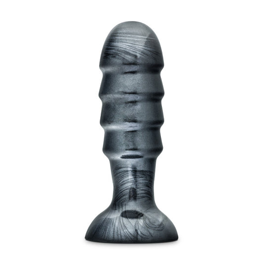 Jet Bruiser Carbon Metallic Black Butt Plug