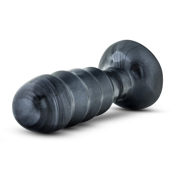 Jet Bruiser Carbon Metallic Black Butt Plug