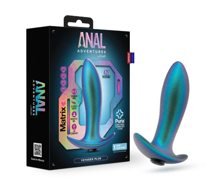 Anal Adventures Matrix Voyager Plug Neptune Teal