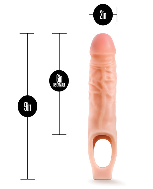 Performance Plus Silicone Cock Sheath Penis Extender Vanilla