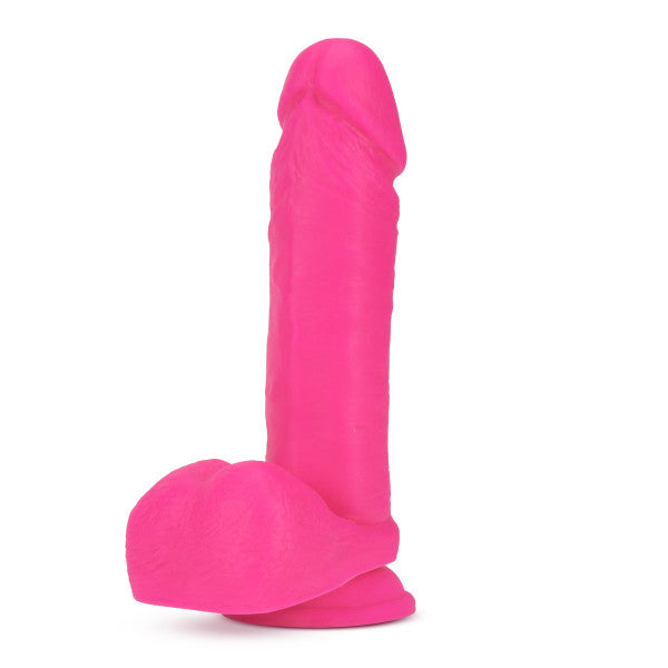 Neo 8in Dual Density Dildo Neon