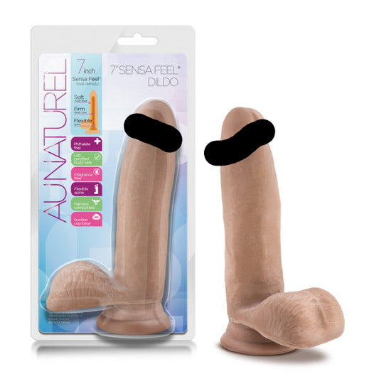 Au Naturel 7 Sensa Feel Dildo Latin "