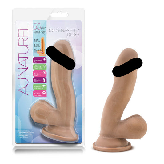Au Naturel 6.5 Sensa Feel Dildo Latin "