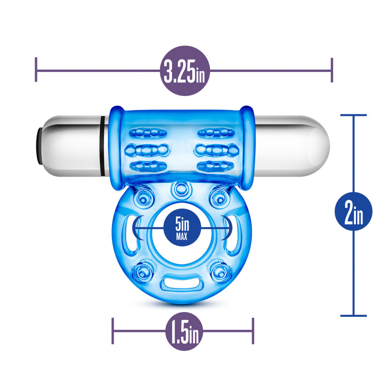 Stay Hard 10 Function Bull Ring Vibrating