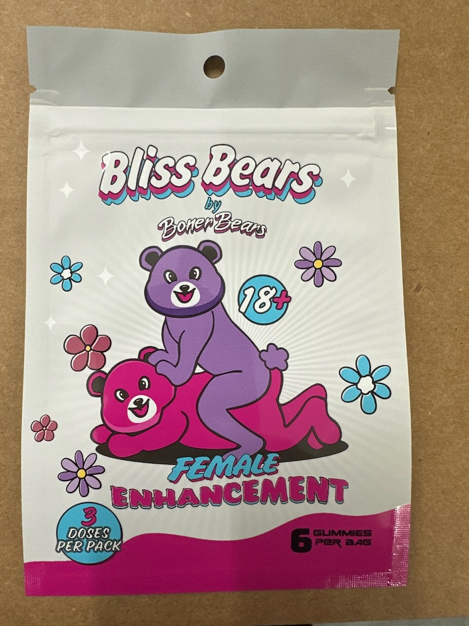 Bliss Bear Female Enhancement Gummy 20pc Display