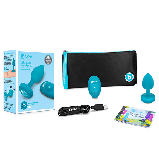 B Vibe Vibrating Jewel Plug